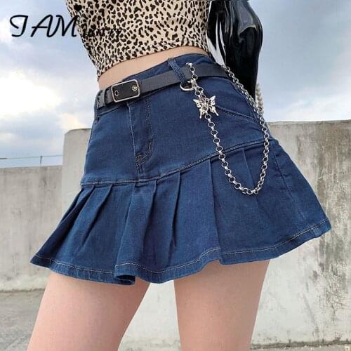 Женские юбки джинсовые Iamhotty China At AliExpress