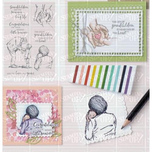 Grandchild Metal Cutting Dies and Stamps DIY Scrapbooking Craft Paper Card Embossing Knife Mold Die Scrapbooking Arrival