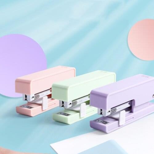 4colors Multi-function Modern Stapler with staples room 25 Sheets Effortless Paper Book Binding Stapling Machine Office Supplies