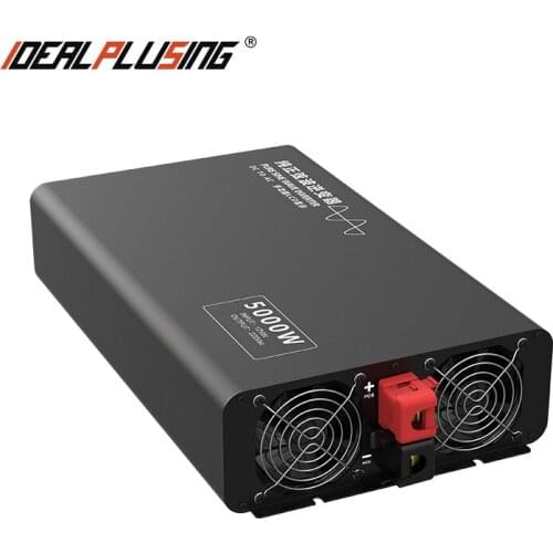 Pure sine wave 12v 24v 48v 60v 72v 84v dc to 100v 110v 120v 220v 230v 240v ac 5000w inverter with LCD display