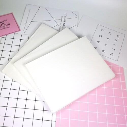 A4 Transparent Thermal Heat Transfer Paper Laser Dye Sublimation Paper T Shirt DIY Inkjet Printer Decal Paper Clear Art Supplies