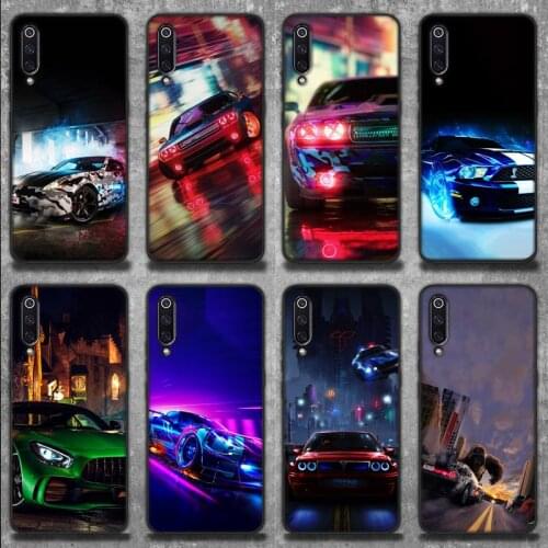 Riccu Super Sports Car GT Phone Case for Xiaomi 6 6plus 6X 8 9SE 10 Pro mix 2 3 2s MAX2 note 10 lite Pocophone F1