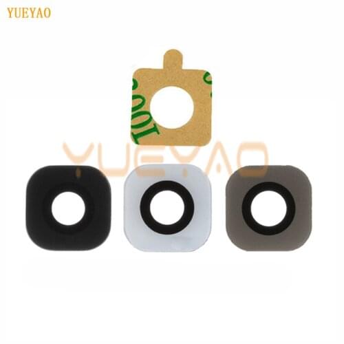 For Samsung Galaxy S6 G920 Rear Camera Lens Glass Replacement for Samsung Galaxy S6 Edge G925 (Glass Only) - Gold/black/white