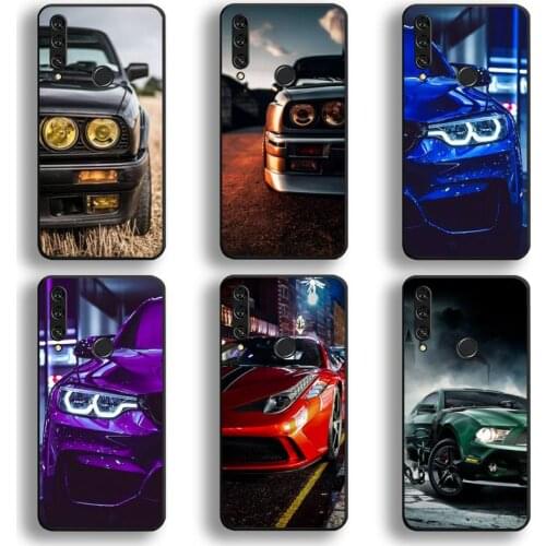 Sports Cars Male Men Phone Case Huawei Y6P Y8S Y8P Y5II Y5 Y6 2019 P Smart Prime Pro