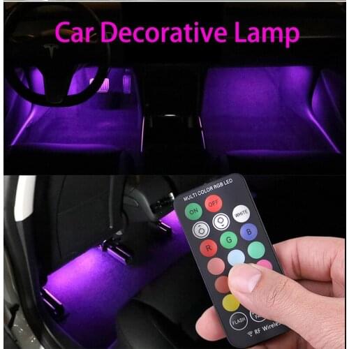 LED Car Interior Light Car Decorative Lamp Auto Ambient Light for audi a6 jeep renegade peugeot 208 etc. car accessories