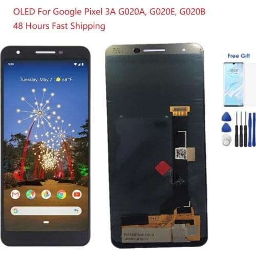5.6 inch OLED For LCD Google Pixel 3A Display G020A G020E G020B LCD Screen Digitizer For Google Pixel 3A Lcd pixel 3a Display