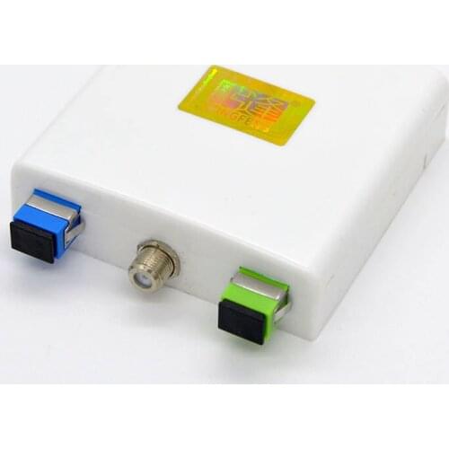 1PCS FTTH Passive Optical Receiver With WDM Wavelength Division Multiplexing For Integrated Transmission Of DTV Signal Network