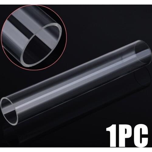 1Pc Transparent Acrylic Tube Plexiglass Lucite Tube 50mm OD 43.75mm ID Water Tank Clear Fittings Glass Pipes Acrylic Tubes