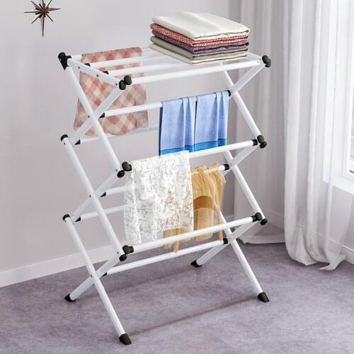 3 Tier Folding Clothes Horse Airer Drying Rack Laundry Dryer Concertina indoor Outdoor