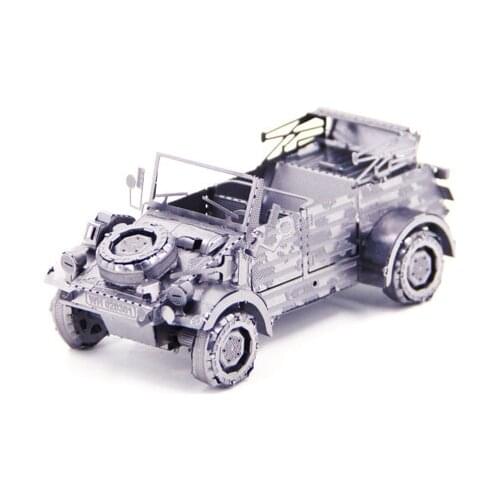 3D Puzzle DIY metal VW82 KUBELWAGEN mini model kits Collection Toys Gifts earth Laser Cutting Jigsaw precision measurement