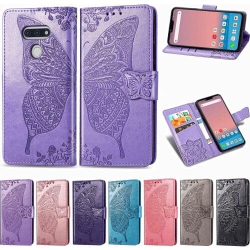 Velvet 5G Case For LG Style 3 L-41A 3D Butterfly Leather Flip Phone Cover For LG Velvet 5G Preservation Wallet Capa Coque