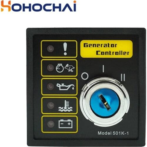 DSE501K Generator Controller Unit DSE501K Manual Key Start Control Panel Replace for Original Engine Control Module DSE501