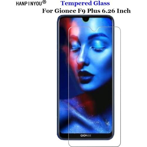 For Gionee F9 Plus 6.26" Clear Tempered Glass 9H 2.5D Premium Screen Protector Protection Film