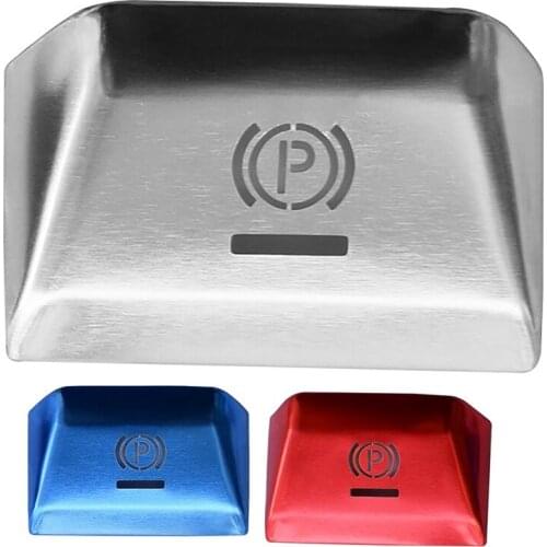 For Porsche-Cayenne Panamera 2018-2020 Car Parking Brake Handbrake Decoration Cover P Button Sticker