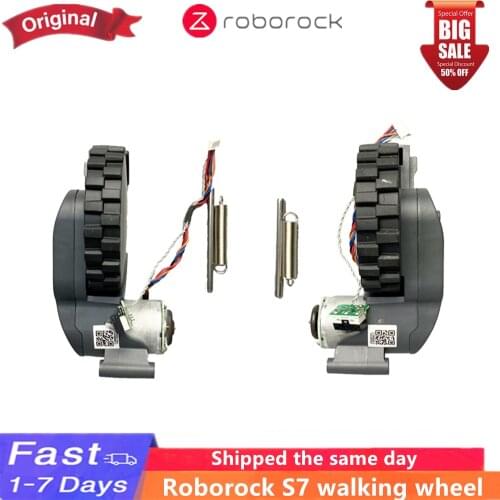 New original universal model left and right walking wheel spare parts, suitable for Roborock sweeping robot S7 S75 accessories