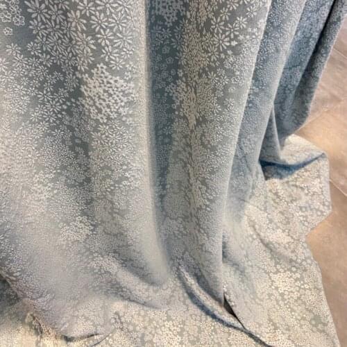 New Style Cotton And Linen Nordic Pastoral Small Fresh Small Floral Curtain For Living Room Bedroom