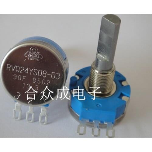 Original TOCOS electric scooter potentiometer RVQ24YS08-03 30F 30S B502 B5K 45 degree effective angle switch