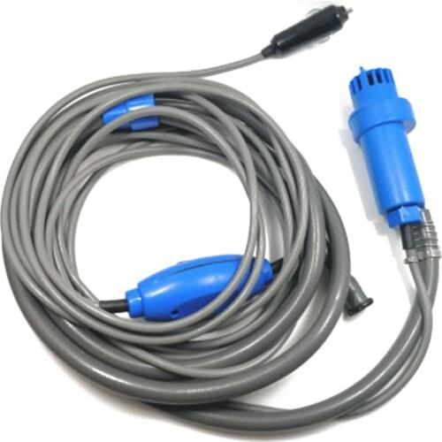 2021 New Outdoor 12v Portable Shower Camping car cigarette lighter Water Pump For Travel