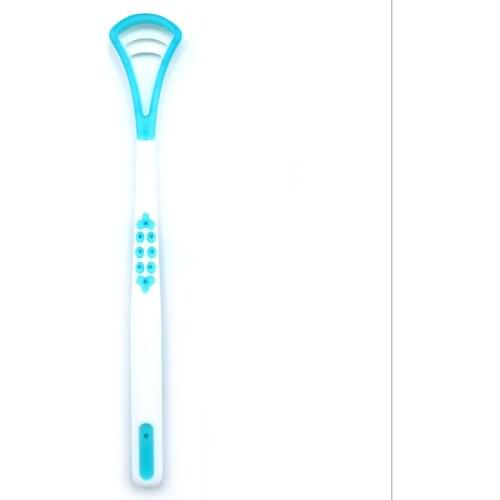Tongue Brush Cleaning Tongue Surface Oral Cleaning Brush Tongue Scraper Cleaner Fresh Breath Adults Health Care Sale