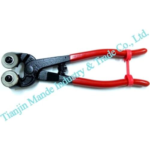 Wholesale price Free Shipping pc 8" wheeled Glass Plier, NEW Glass & mosaic Carbide Wheeled Nipper Pliers