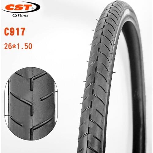 CST Mountain Bike tires C-917 26 inch 26*1.5 Wear Resistant 38-559 40-60PSI Bicycle Tyre ± 720g