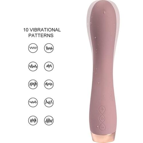 10 Speed Powerful Vibration Massager Waterproof Dildo Anal Plug Vibrator Rechargeable 360 Rotating Vibrating Sex Toys for Women