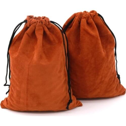 200Pcs / Lot Velvet Black 4 Sizes Jewelery Gift Bags Brace Strap Pouches Wholesale 9*12cm 7*9cm 5*7cm 8*10cm Can Print Logo