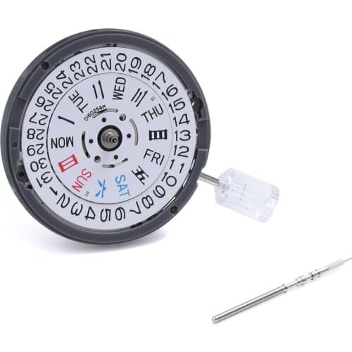 Automatic Mechanical Watch Wrist Double calendar Movement NH36A used to replace For 4R36/7S36 movement