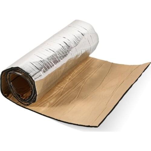 Car Styling Trunk Boot Cargo Hood Engine Firewall Heat Mat Sound Insulation Muffler Shield Mat Hatch Back Sedan Noise Deadener