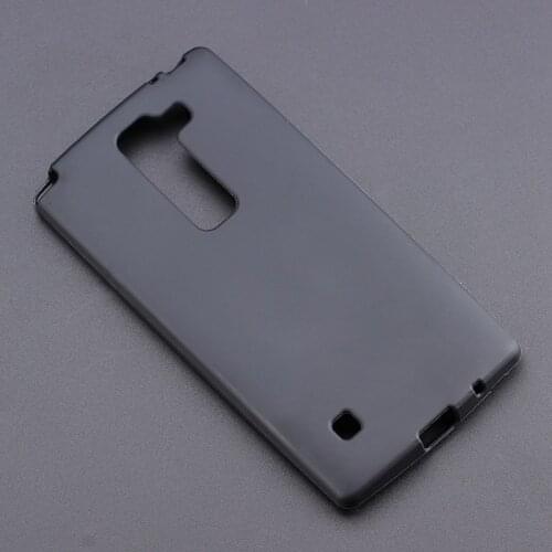 Black Gel TPU Slim Soft Anti Skiding Case Back Cover For LG Spirit H440N H440Y H440 H442 H420 C70 4.7 inch Rubber silicone Bag