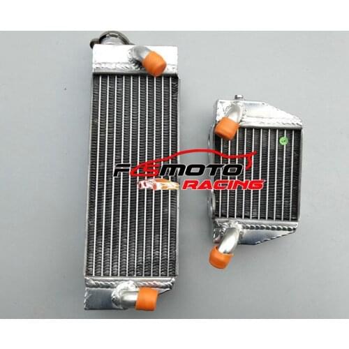 Aluminum racing radiator for 2003-2012 KTM 85SX 105SX Two-stroke KIT 85/105 SX 04 05 06 07 08 09 10 11 12