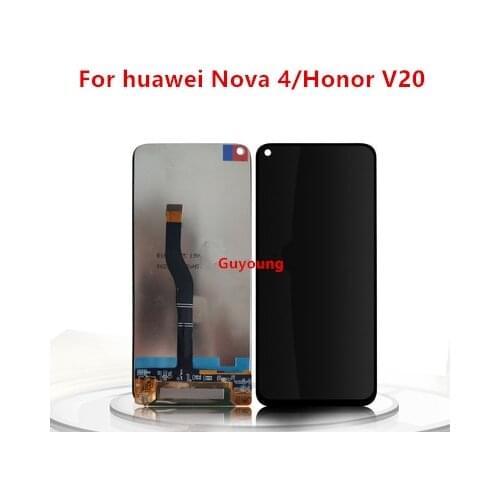 New For Huawei Honor V20 PCT-AL10 PCT-L29/ For Honor V20/nova 4 LCD DIsplay +Touch Screen Digitizer Assembly