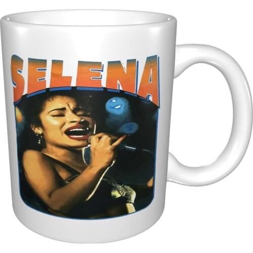 Selena Quintanilla Graphic Jogging Running Casual Mug Coffee Cup Coffee Mug Glass Mug With Lid Glass Cup