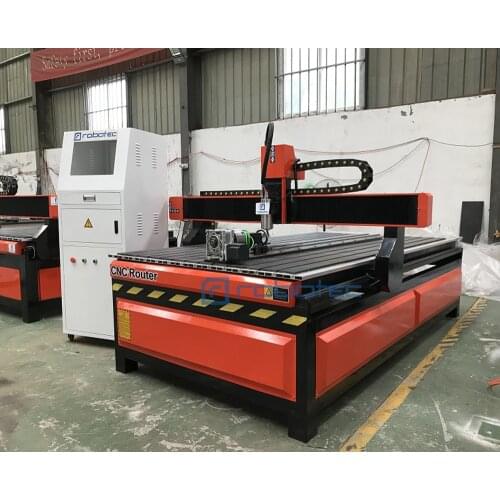 Robotec cnc engraver mdf cutting machine 1318 1224 cnc router foam rubber cutting ball screw transmission cnc milling machine