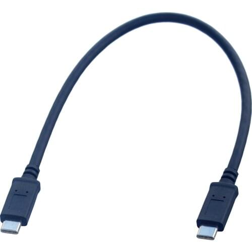 30cm Type C male to male USB3.0 Version Short Data and Charging cable
