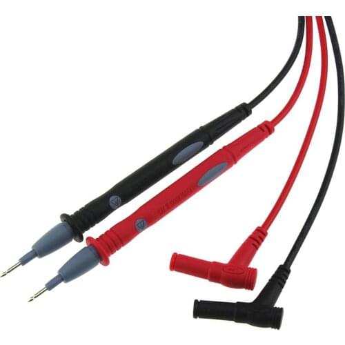 20A Red Black Multimeter Test Lead Probe Wire Pen Cable With Clip for Digital Multimeter Needle Tip Multi Meter