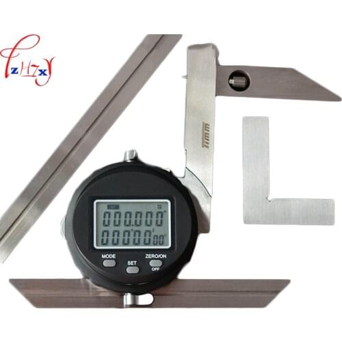 New digital display universal Angle ruler multi-function stainless steel electronic high precision Angle measuring tool 3V