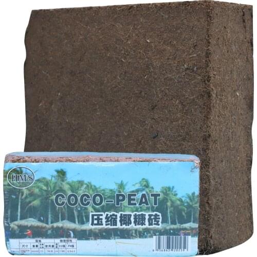 New Coconut Brick Nutrient Soil Natural Plant Coconut Fiber Organic Nutrient Soil Coarse Grain Coconut Brick Garden Vegetable