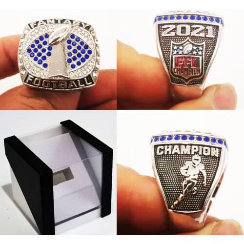 Drop Shipping 2021 Fantasy Football Championship Rings With Display Case ,Any Sports Ring We Have ,Message Us