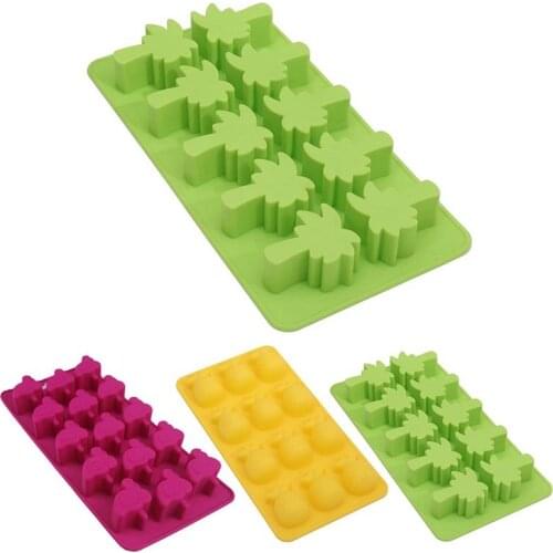 Silicone Cookie Mold Creative DIY Chocolate Mold Pudding Mold Fondant Mold Toolcake Mold Decorative Cake Mould Tool