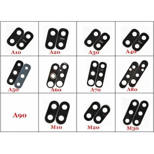 Rear Back Camera Glass Lens with Sticker For Samsung Galaxy A10 A20 A30 A40 A50 A60 A70 A80 A90 M10 M20 M30