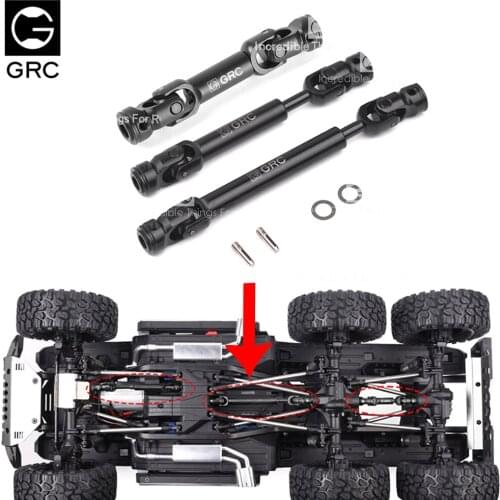 GRC metal CVD Heavy-duty Drive Shaft Universal Joint for 1/10 Traxxas TRX4 G500 TRX6 G63 Axial SCX10 III RC Rock Crawler Car