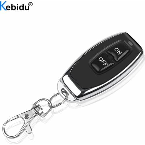 KEBIDU 433Mhz Universal Wireless Remote Control Switch For AC 85V 110V 220V 1CH Relay Receiver Module RF 433 Mhz Remote Controls