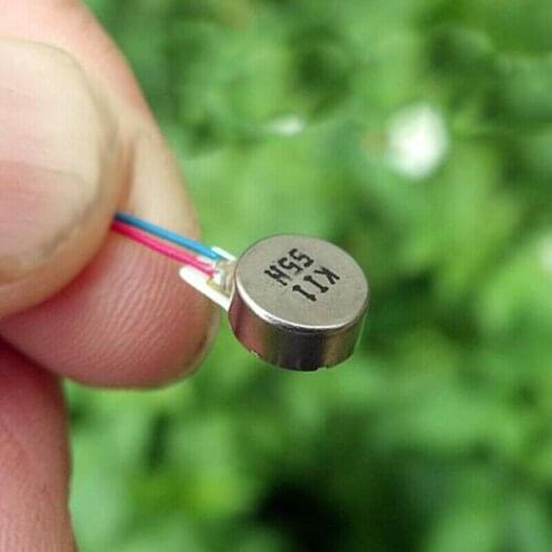 5PCS Micro Mini 0834 Vibration Motor DC 3V-5V 3.7V 4.2V Flat Coin for Phone Coin Flat Vibrating Vibrator Motor Whosale& DropShip