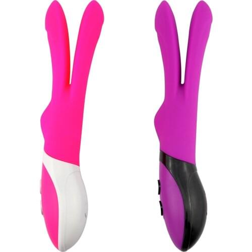 Charging Double Stem Fork Y-type Vibration Bar Magnetic Suction Massage Stick Womens Appliances Adult Supplies Wholesale