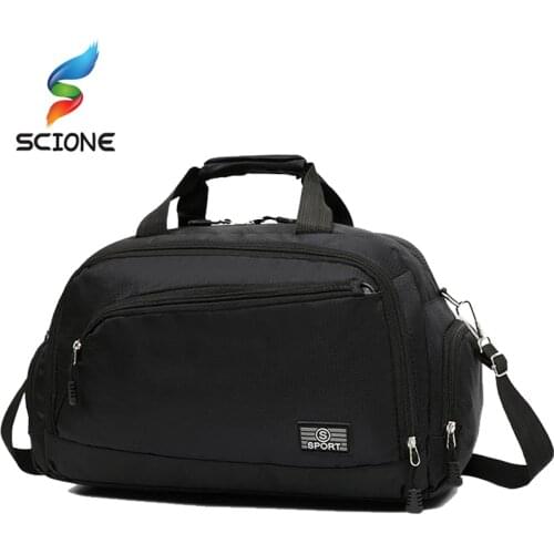 Waterproof Sports Training Gym Bags Women Fitness Yoga Bags Durable Multifunction Travel Handbag Outdoor Sporting Tote For Male