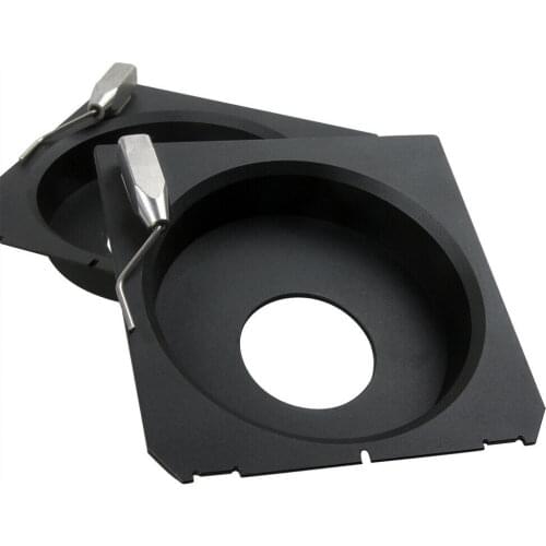Recessed 17mm Lens Board For Linhof Technika Tachihara Wista Ebony 4x5 Camera