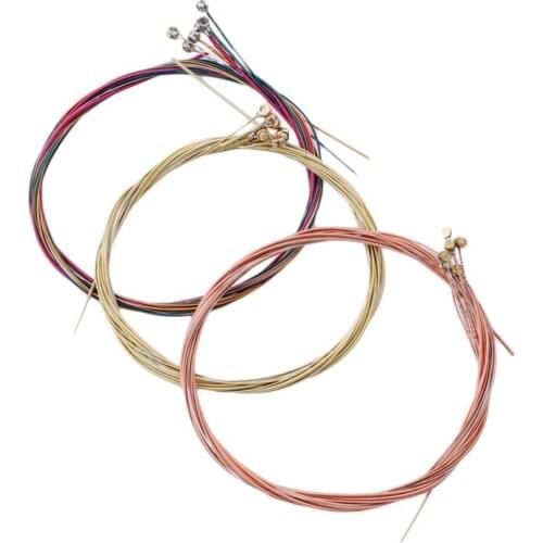 High Quality Guitar Strings Classical Guitar String Set Pure Copper Strings E-A For Acoustic Folk Guitar Classic Guitar