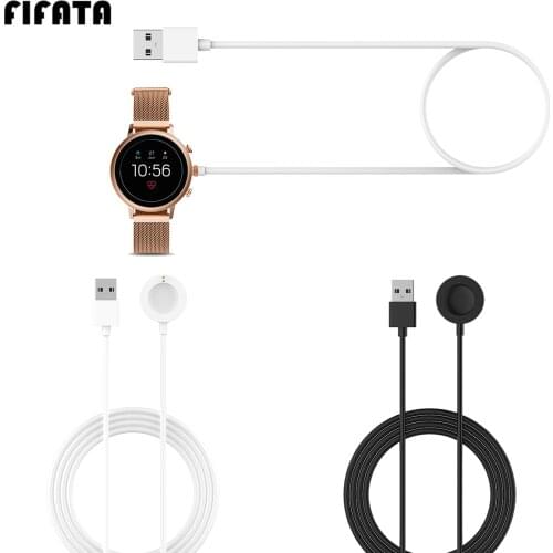 FIFATA 1M Fossil Magnet Charging Base For Fossil Gen 4/Gen 5/Emporio Armani/Skagen flaster 2/Misfit Vapor 2 Smart Watch Charger