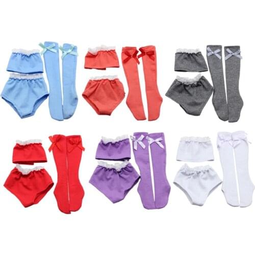 1/3 BJD Clothes,Lace Underwear for 60cm Girl Dolls Panties Stockings Bra Underpants Doll Clothes Accessories Dress Up Toys